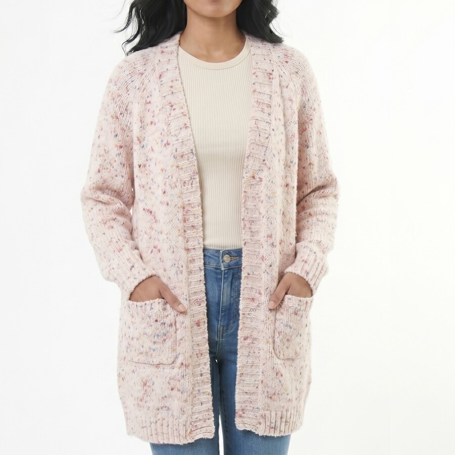CHERRY CARDIGAN WHITE