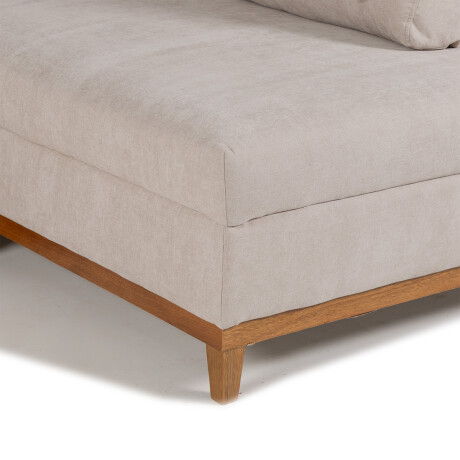 Rinconera Belfast - Tela Microfibra - Chaise derecho 2226 (Beige)