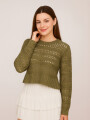 Sweater Sunto Verde Oliva Claro