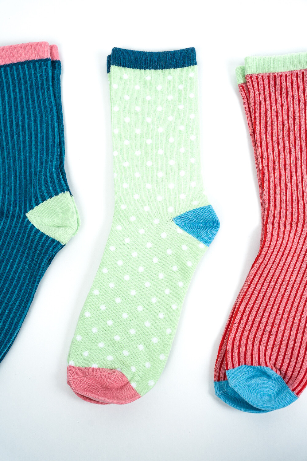Medias Crew Toast, Pack X 3 Color Unico