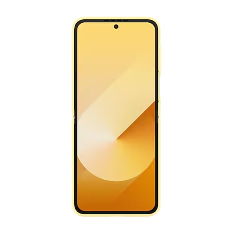 Funda Samsung Silicone Case con Anillo Original para Galaxy Z Flip6 EF-PF741 Yellow