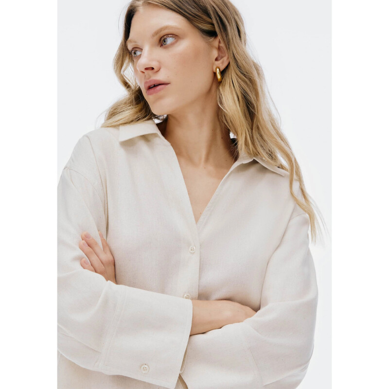 CAMISA FEM OFF WHITE