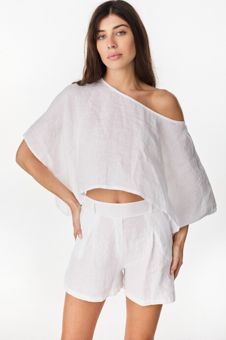 Blusa Beach Blanco