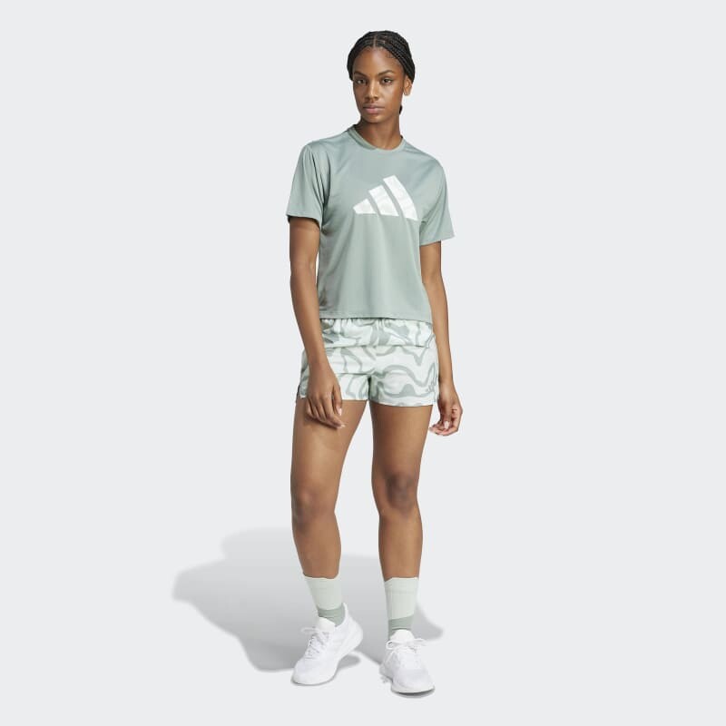 Remera Adidas Run It Bl Verde