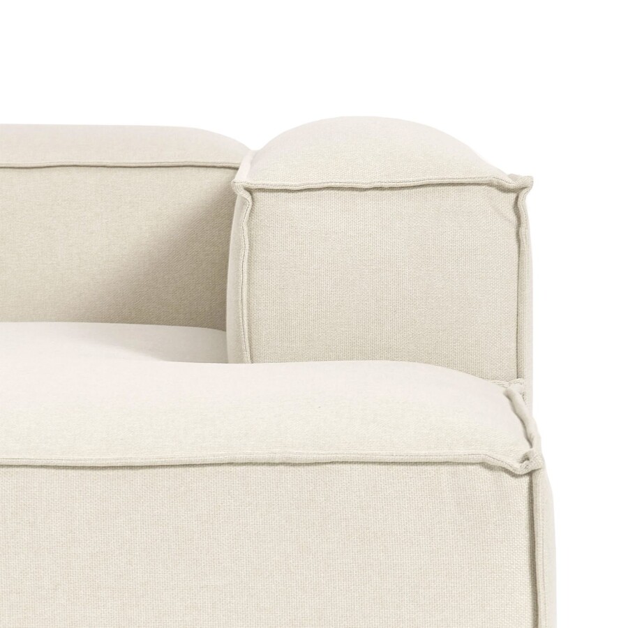 Sillón Nicole Chaise Lounge Izquierdo Beige
