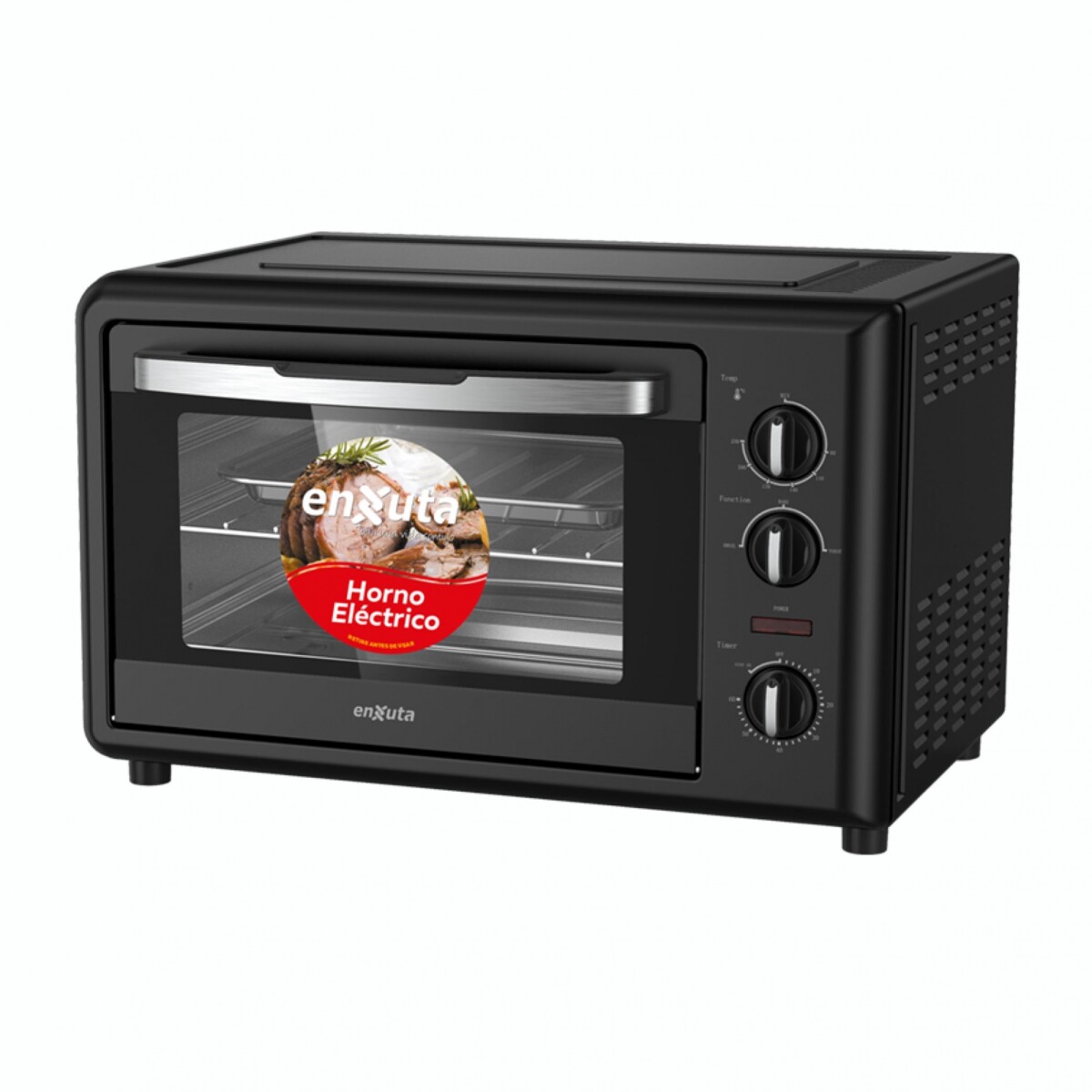 Horno De Mesa ENXUTA HENX032N 1500W Capacidad 32L - Negro 