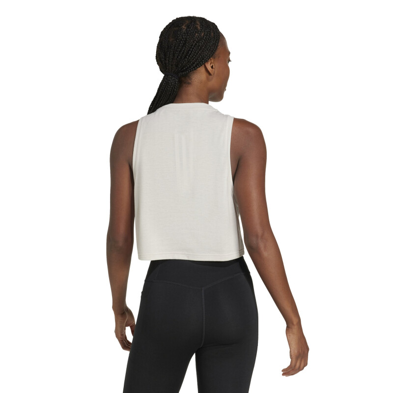 Musculosa de Mujer Adidas Tank Gris Claro