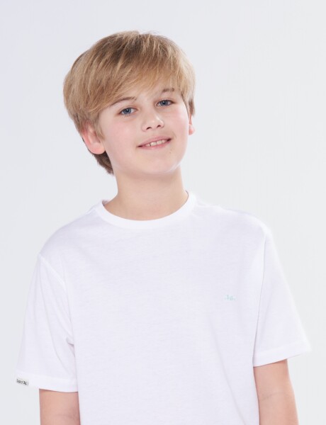 REMERA LISA Blanco
