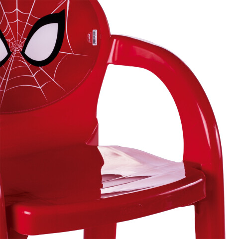 Silla Plástica Infantil PVC Spideman U