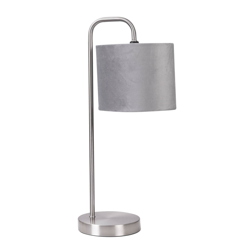 LAMPARA DE MESA TL-043 GRIS METAL TL-043-3