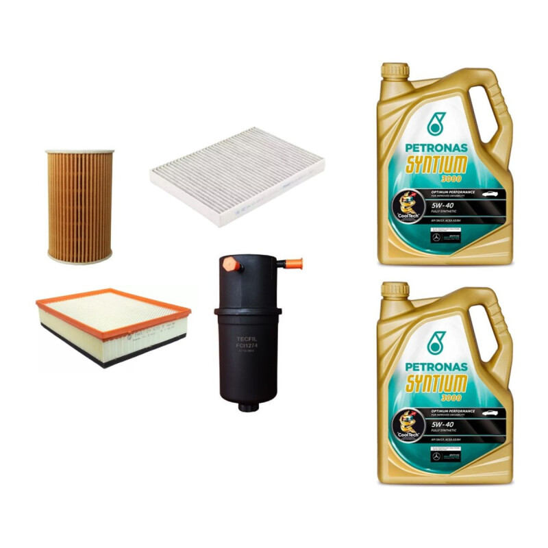 KIT DE FILTROS Y ACEITE 5W40 PETRONAS (TDI) Kit De Filtros Y Aceite 5w40 Petronas (tdi)