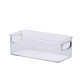 Caja organizadora acrílico rectangular P 23 cm TRANSPARENTE