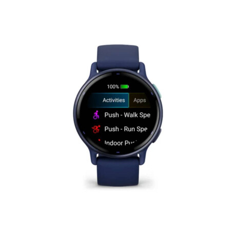 Reloj Garmin Vivoactive 5 Con Bisel de Aluminio Azul