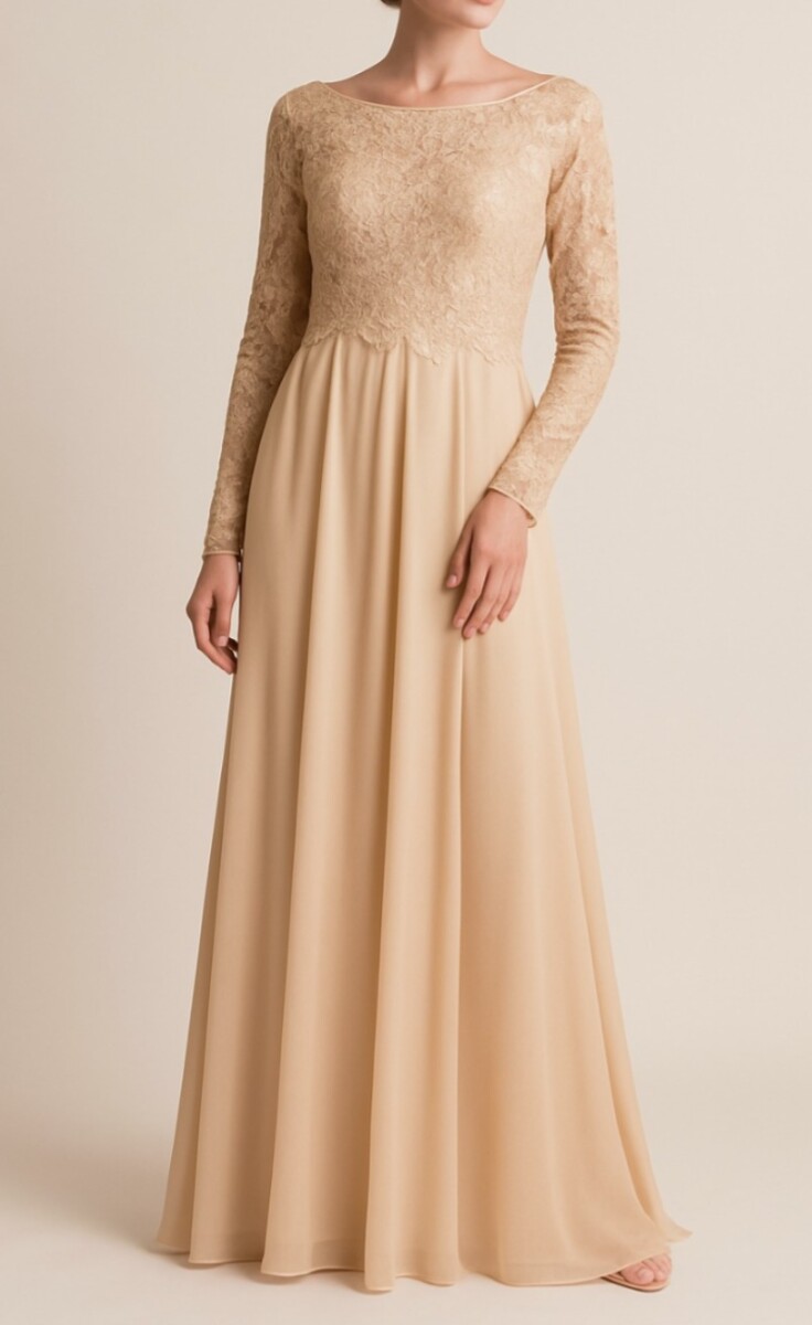 Vestido Cruda - Beige 