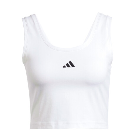 Top de Mujer Adidas Essentials Small Logo Blanco