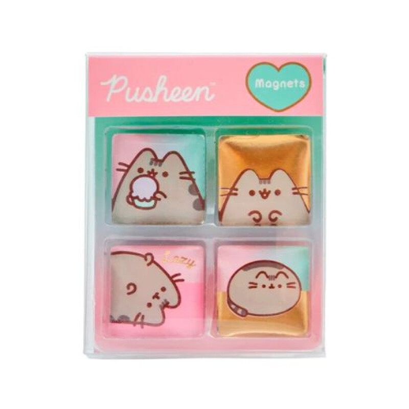 Imanes MAW Mooving Caja x 4 unidades Pusheen Imanes Maw Mooving Caja X 4 Unidades Pusheen