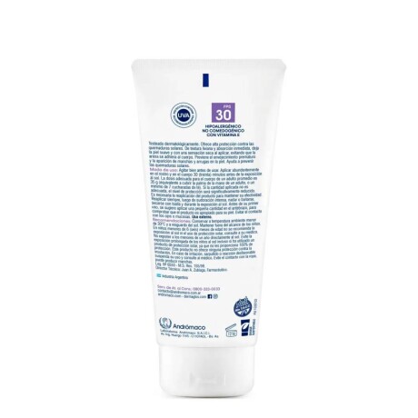 Protector Solar Dermaglós Efecto Seco en Crema FPS30 180ml Protector Solar Dermaglós Efecto Seco en Crema FPS30 180ml