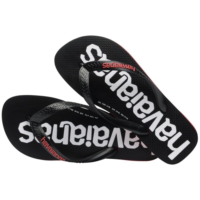 Ojotas Havaianas Top Logomania 2 Negro