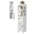 Mueble Organizador Multiuso Puerta Estantes Ideal Baño Variante Color Blanco