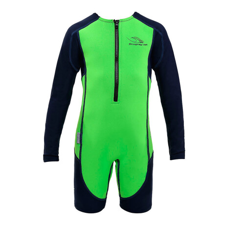 Aqua Sphere - Traje de Neopreno Niño Unisex Stingray Core Warmer SJ21431042 - Verde / Azul Navy. 2. 001