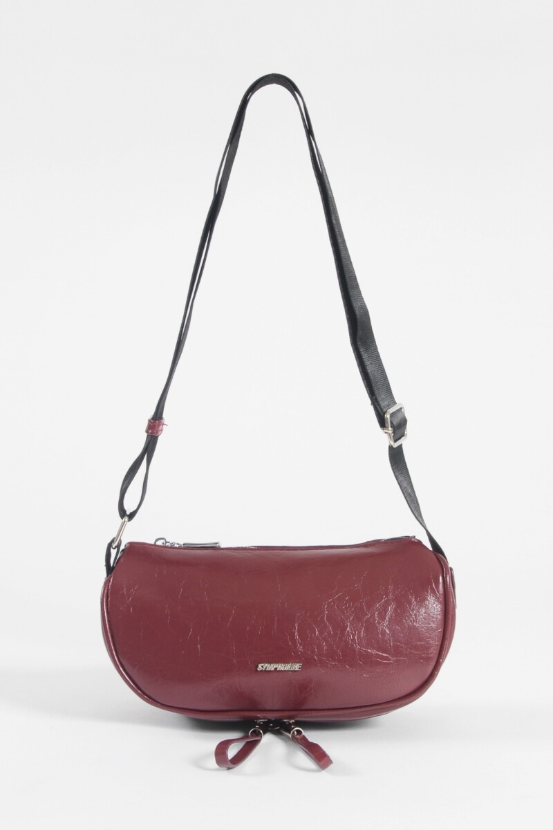 Riñonera doble cierre bordo