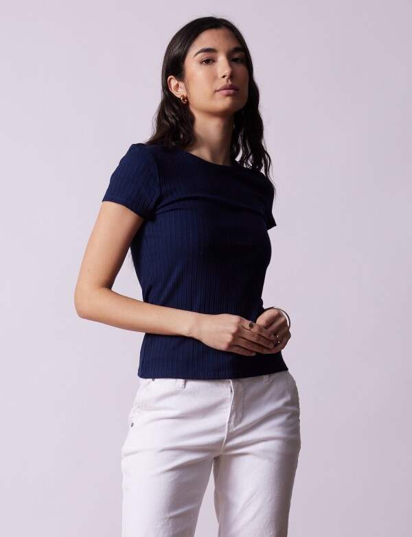 Remera Ribs AZUL
