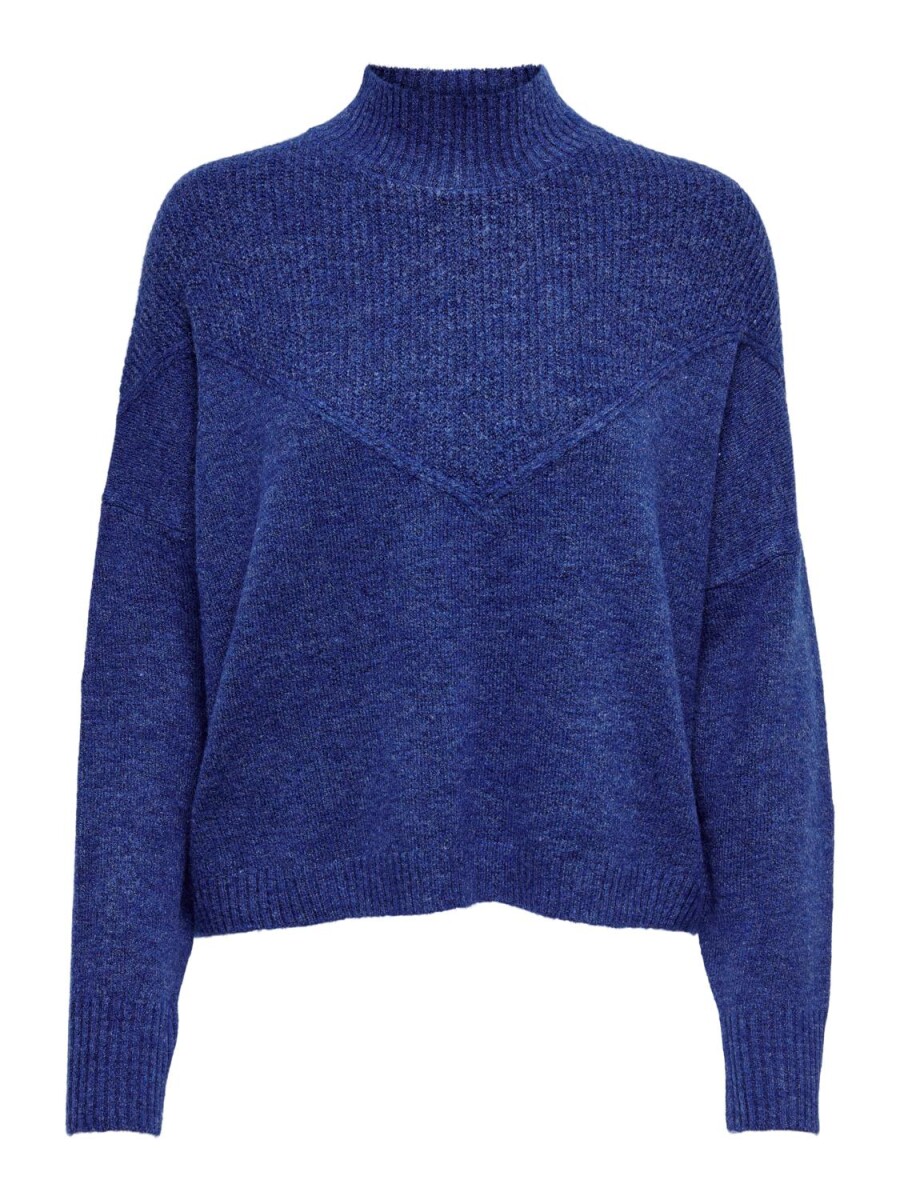 Sweater Silly Cuello Subido - Sodalite Blue 