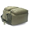 Mochila Táctica Camping 35L Bencor Militar Lona Reforzada Verde liso