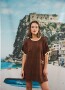 Vestido COSTA Chocolate