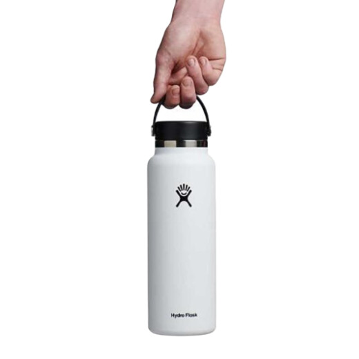 Botella Hydro Flask 40 OZ Wide Mouth - Blanco Botella Hydro Flask 40 OZ Wide Mouth - Blanco