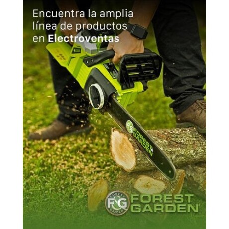 Cortadora de Césped Eléctrica Forest & Garden 330MM 1300W Verde/Negro