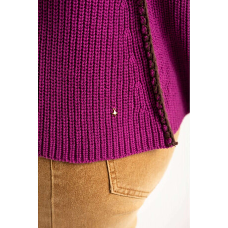 Sweater Algodon Magenta