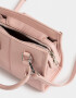 City Cartera City Cuerina - Rosa Viejo