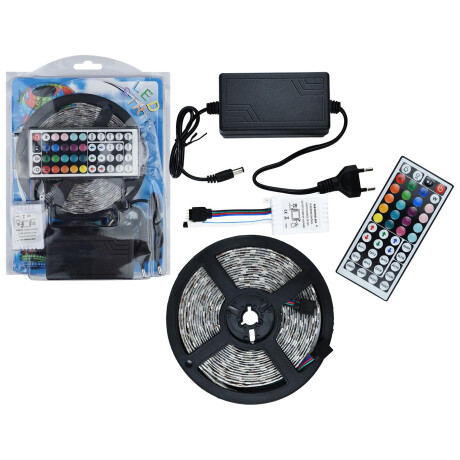 Manguera de luces RGB con control remoto 5m Manguera de luces RGB con control remoto 5m