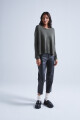 PULL COL ROND MANCHES LONGUES Kaki