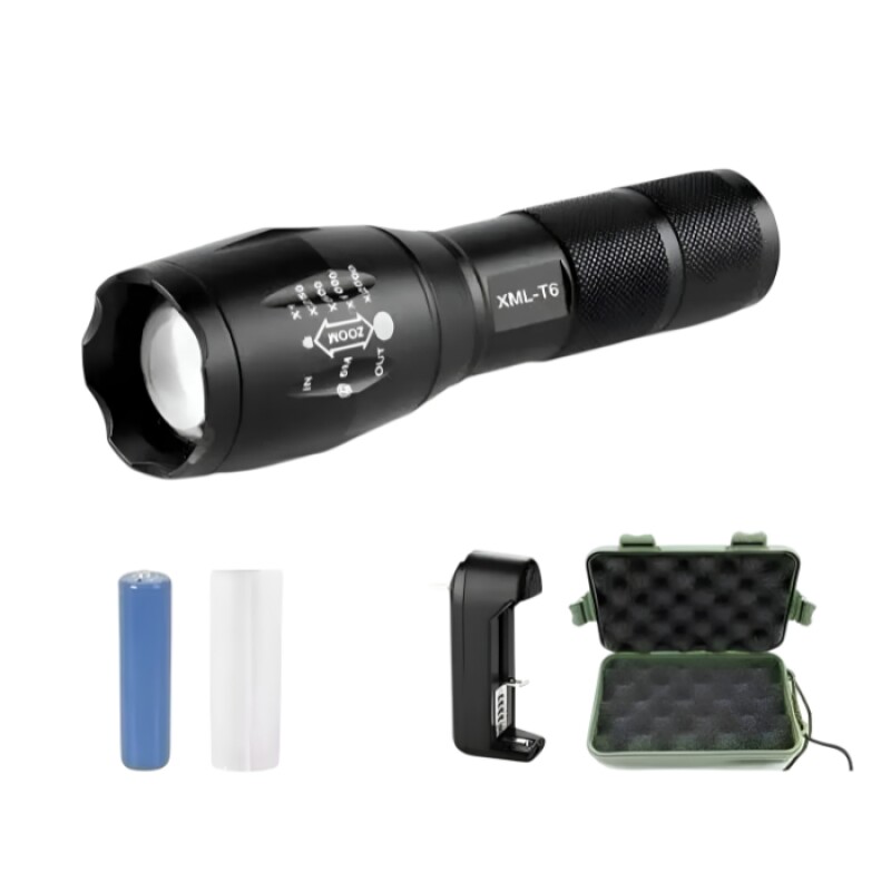 Linterna Táctica Led Recargable Linterna Táctica Led Recargable