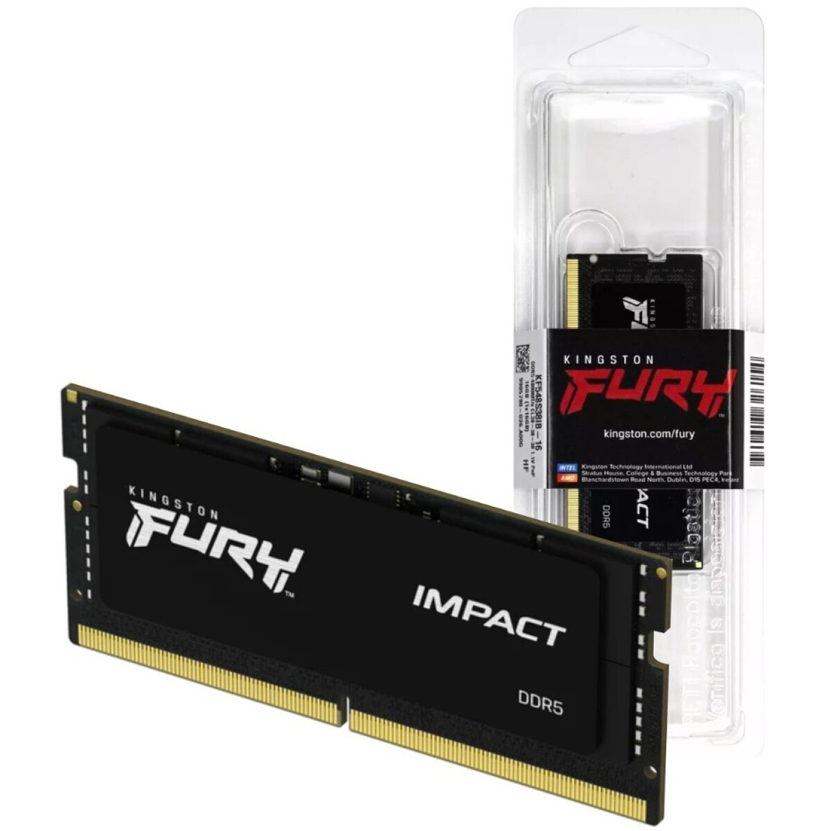 Memoria Kingston Fury Impact DDR5 32GB 5600MHZ Sodimm 