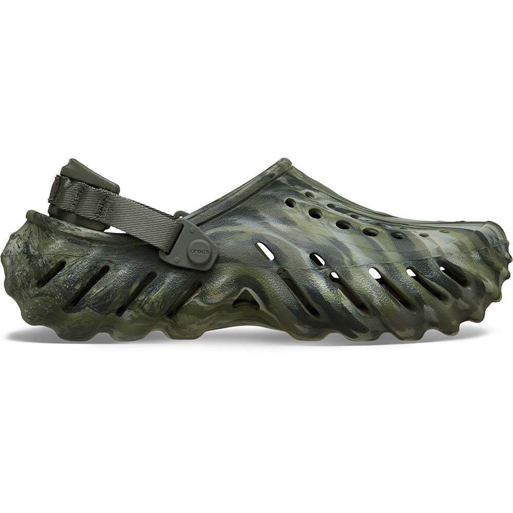 Echo Marbled Clog - Unisex Dusty Olive/Multi