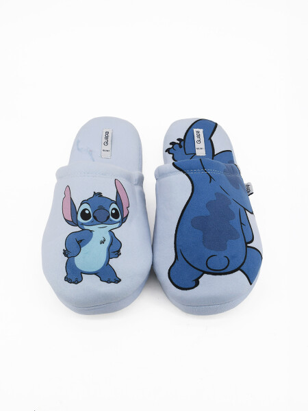 PANTUFLA STITCH 2 AZUL