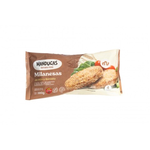 Milanesa de Mijo y Boniato Manducas Mand Mila Mijo Y Boniato X4
