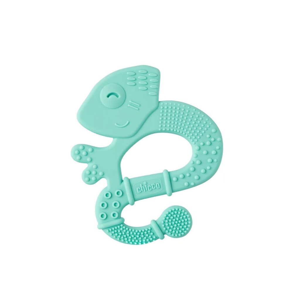 Mordillo iguana CHICCO silicona 2m+ Mordillo iguana CHICCO silicona 2m+