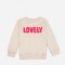 Sweatshirt con logo plush aplicado ARENA