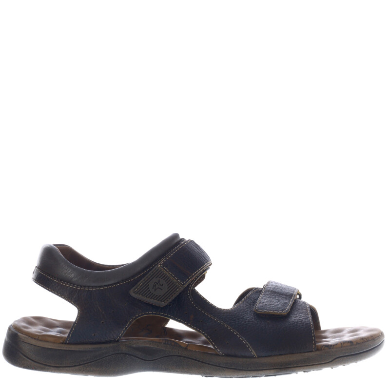 Sandalias de Hombre Freeway Casual c/Velcro Marrón