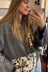 Brassy Bag Print Negro / Blanco