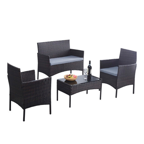 Set de Jardín Sofás y Mesa KIQW-058 001