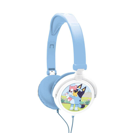 Auriculares 3D Estéreos Plegable Con Cable Bluey Lexibook Bluey