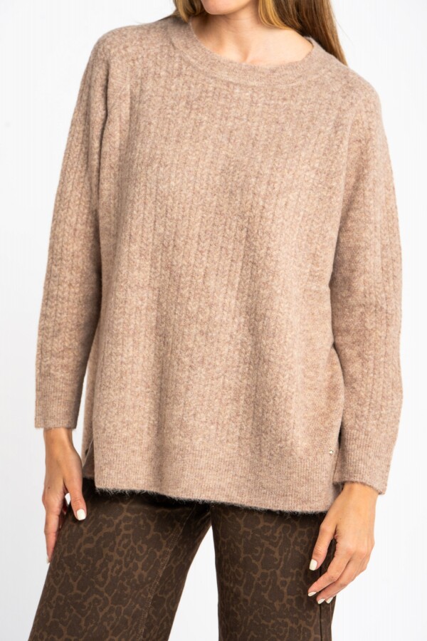 Sweater Texturado Mocha