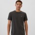 V-FRCH EVERYDAY SOFT MICRO LOGO CREW CHARCOAL HEATHER