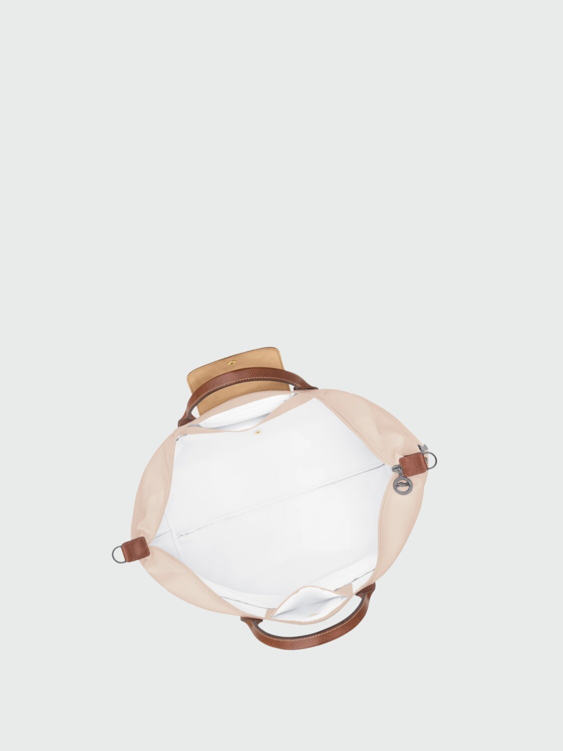 LONGCHAMP - LE PLIAGE ORIGINAL, BOLSO DE VIAJE AMPLIABLE Marfil