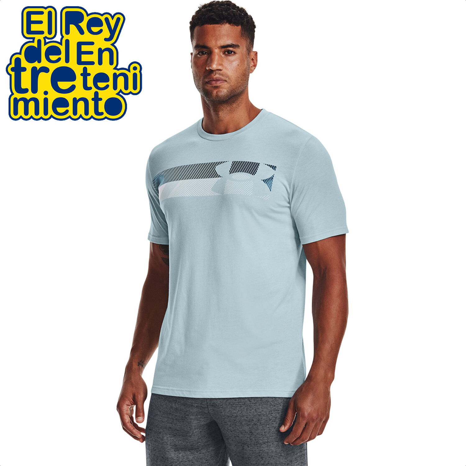 Remera Camiseta Under Armour Fast Entrenamiento - Gris — El Rey